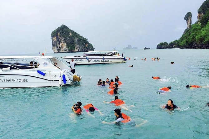 4 Island Tour by Traditional Big Longtail Boat from Krabi - Poda Island: the classic beach day with lunch included