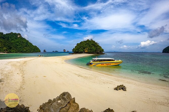 4 Islands Day Tour by Speed Boat from Ao Nang, Krabi - Pickup, meeting point, and what to bring for a smooth start