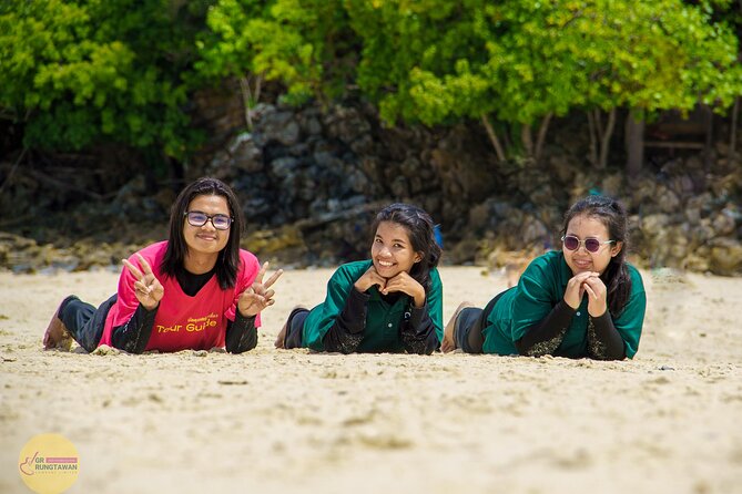4 Islands Day Tour by Speed Boat from Ao Nang, Krabi - Stop 3: Poda Island—white sand and the best swim payoff