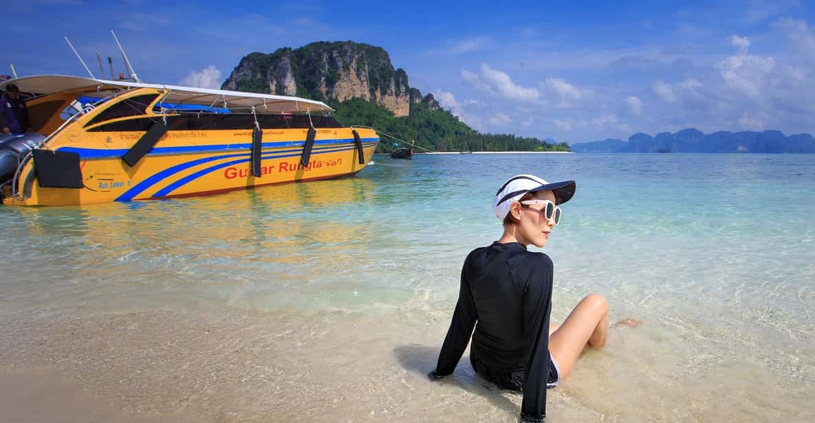 Ao Nang: 4 Islands Day Tour by Speedboat or Longtail Boat - Chicken Island: The Famous Shape and the Photo Moment