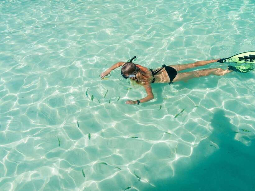 Ao Nang: Island-Hopping Snorkel Tour w/ Amazing Hong Island - Daeng Island snorkeling: colorful coral and deep, clear water