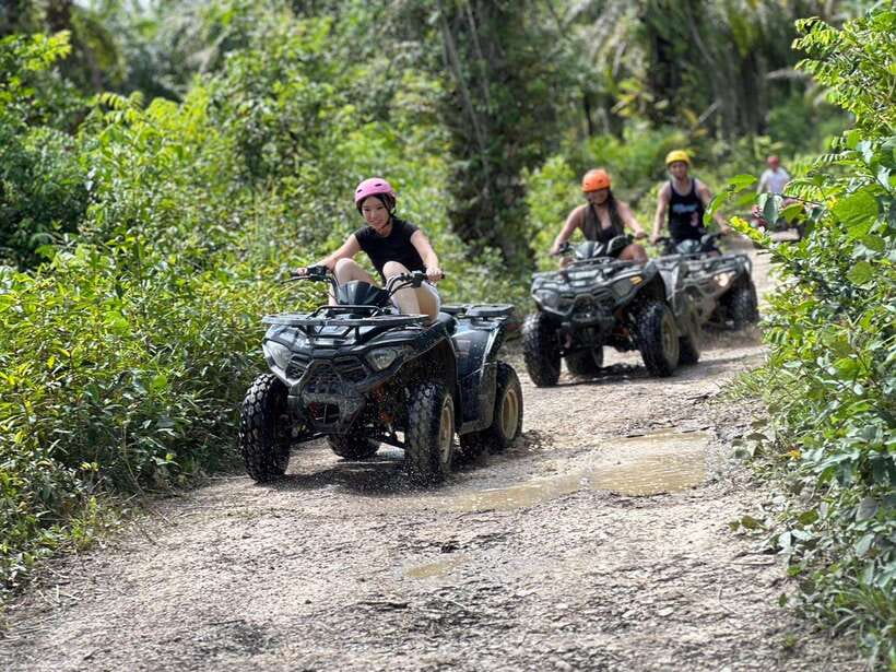 Ao Nang: Krabi kayaking and and ATV Extreme - Getting from Ao Nang to Nong Thale: the ride that sets the tone