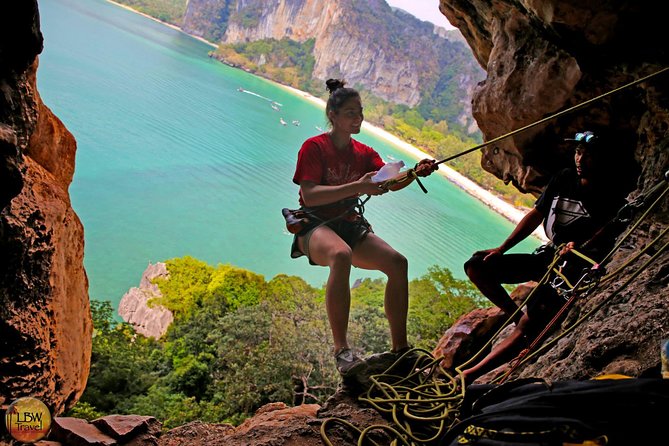 Beginner's Full Day Rock Climbing and Caving Tours at Railay Beach in Krabi - Lunch Reset (13:00–14:00): Plan Your Energy