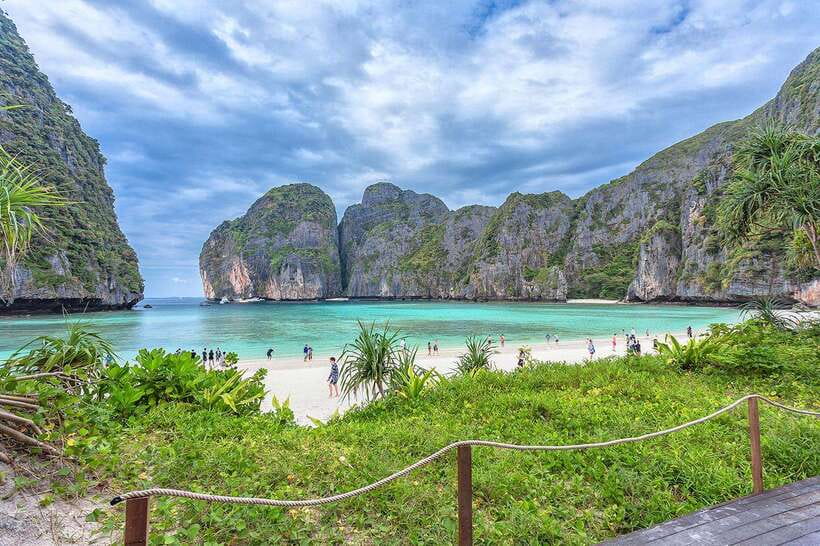 From Krabi: Maya Bay, Bamboo & Phi Phi Islands Day Tour - Viking Cave and Monkey Beach: Quick Stops with Visual Payoff
