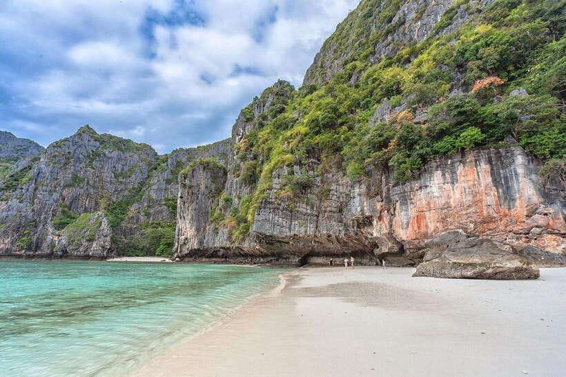 From Krabi: Maya Bay, Bamboo & Phi Phi Islands Day Tour - Bamboo Island: Reef Snorkeling Plus Proper Chilling Time