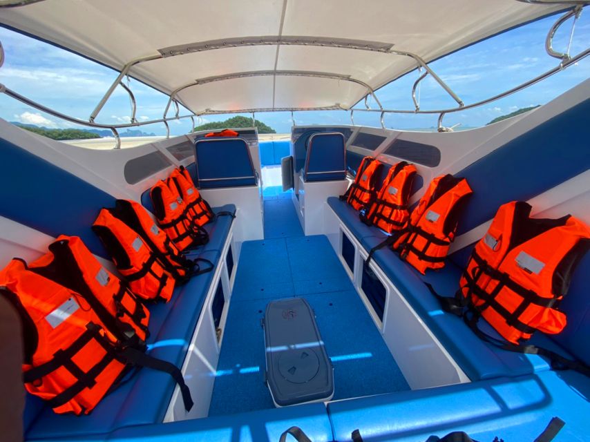 From Krabi: Phi Phi Island Full-Day Private Speed Boat Tour - Stop 1 Bamboo Island: White Sand Meets Snorkel-Ready Reefs