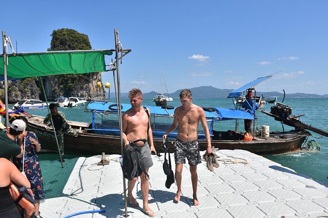 Hong Islands Longtail Boat Tour with Kayak Paddling - Food and what’s included: buffet lunch, fruit, and water