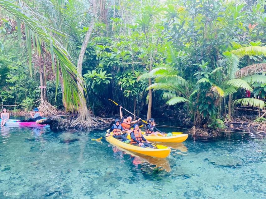 Kayaking and swiming klongrood - Getting to Khlong Nam Sai from Ao Nang: smooth start, short ride