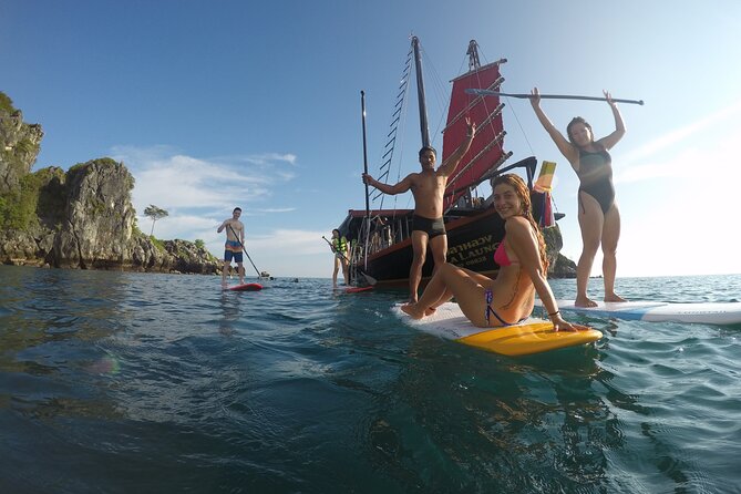 Krabi 4 Island Morning Cruise with Snorkeling & Gourmet Breakfast - Stop 3: Tup Island and the low-tide sandbar pathway (Talay Waek)