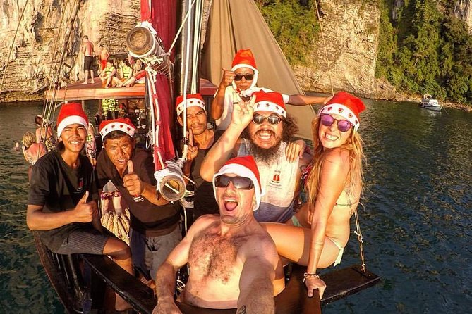 Krabi 4 Island Sunset Snorkeling Cruise + Bioluminescent Swim - Pranang Cave Beach near dark: the bioluminescent swim moment