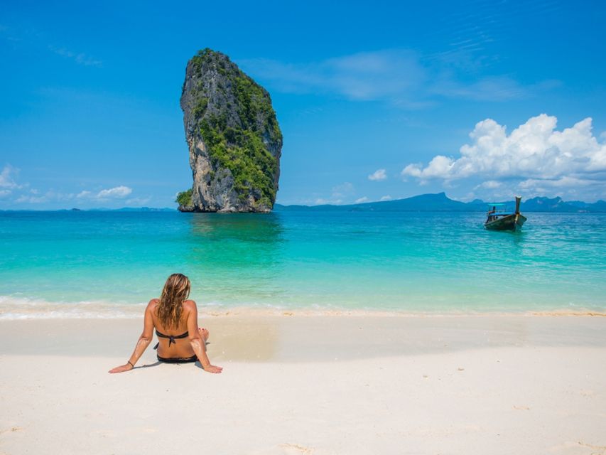 Krabi: 4 Islands Day Trip by Speedboat Including Lunch Box - Ko Tup: Low-Tide Walks Next to Turquoise Water