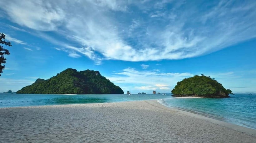 Krabi: 4 Islands Hopping & Snorkeling Tour - Chicken Island: the rock formation, the swim break, the sunbathing choice