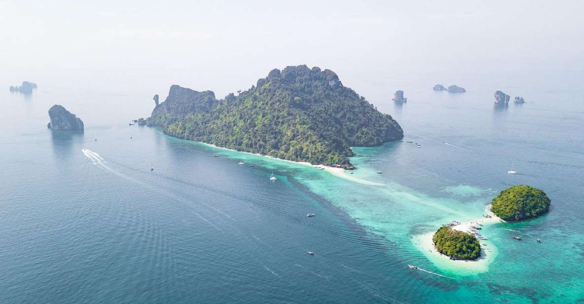 Krabi: 4 Islands & Krabi's Separated Sea Longtail Boat Tour - Poda Island: White Sand, Clear Water, and Included Snorkeling