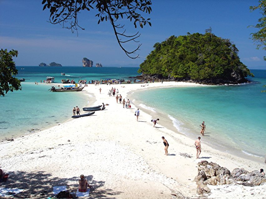 Krabi: 4 Islands Tour by Longtail Boat & Thai Buffet Lunch - Tub and Mor Sandbar Walking: Where Timing Makes the Magic