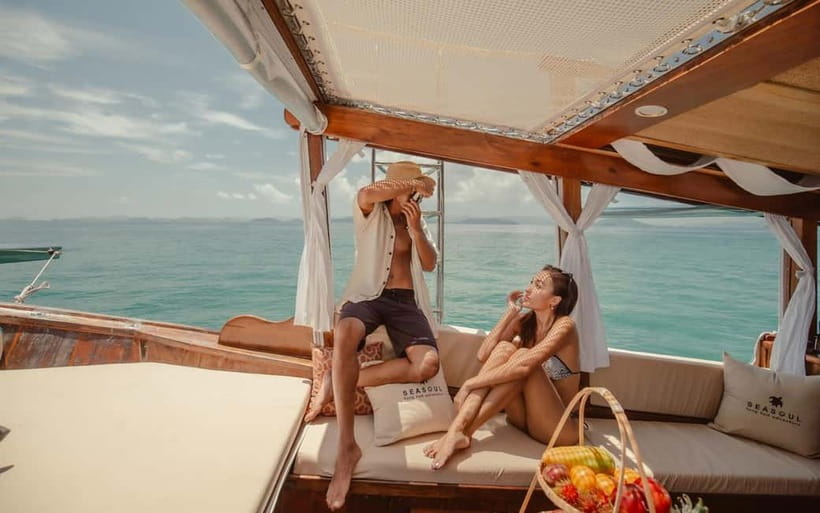 Krabi: 7 Island Tour by Luxury Longtail Boat with Snorkeling - Price and value: $37 for a short, guided, comfortable day