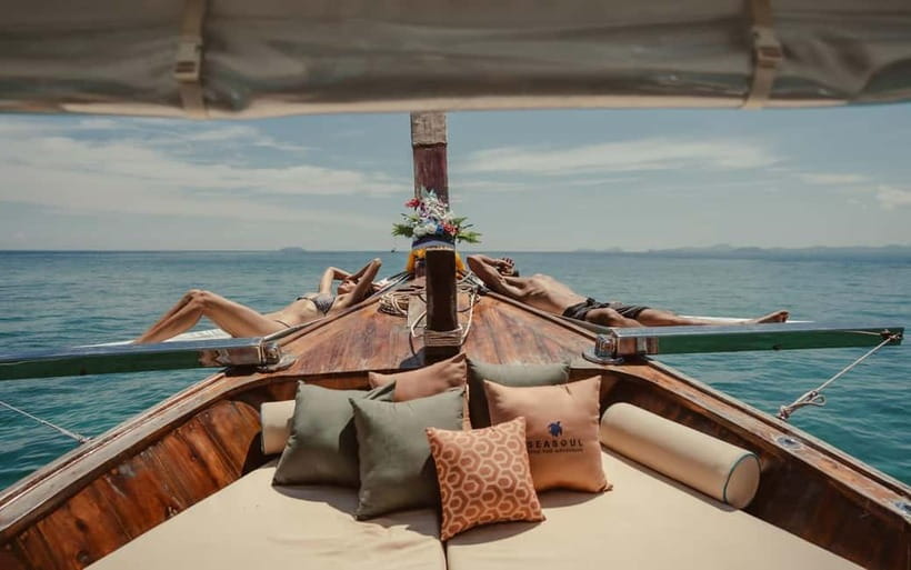 Krabi: 7 Island Tour by Luxury Longtail Boat with Snorkeling - Poda Island: the real beach highlight (and where you’ll linger)