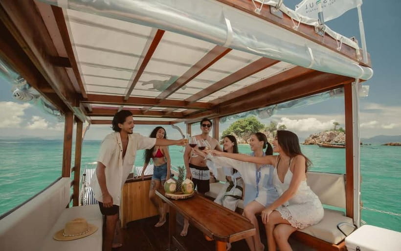 Krabi: 7 Island Tour by Luxury Longtail Boat with Snorkeling - The 5-hour flow: early start, scenic passes, beach payoff
