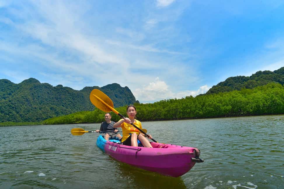 Krabi: Ao Thalane Mangrove Kayaking with Extras - Wildlife moments: monkeys and what to do when you see them