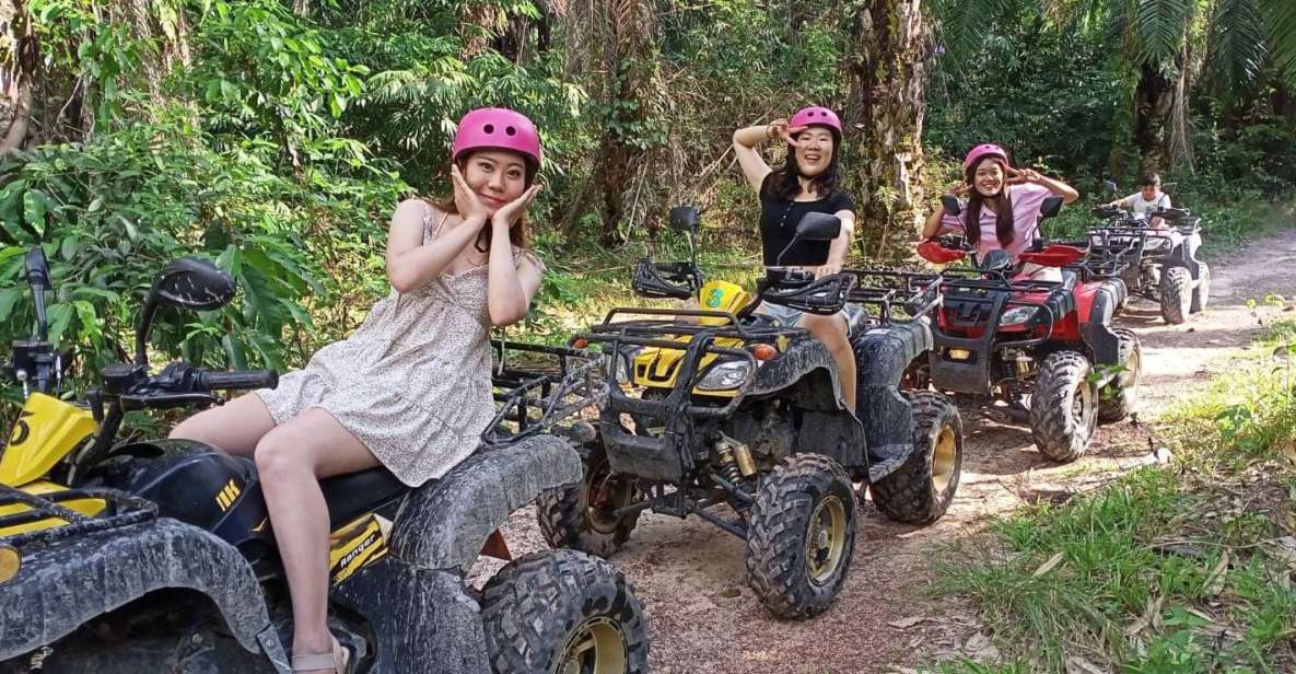 Krabi: ATV Adventure - The 30-minute beginner route: palm, durian, puddles, and lots of control