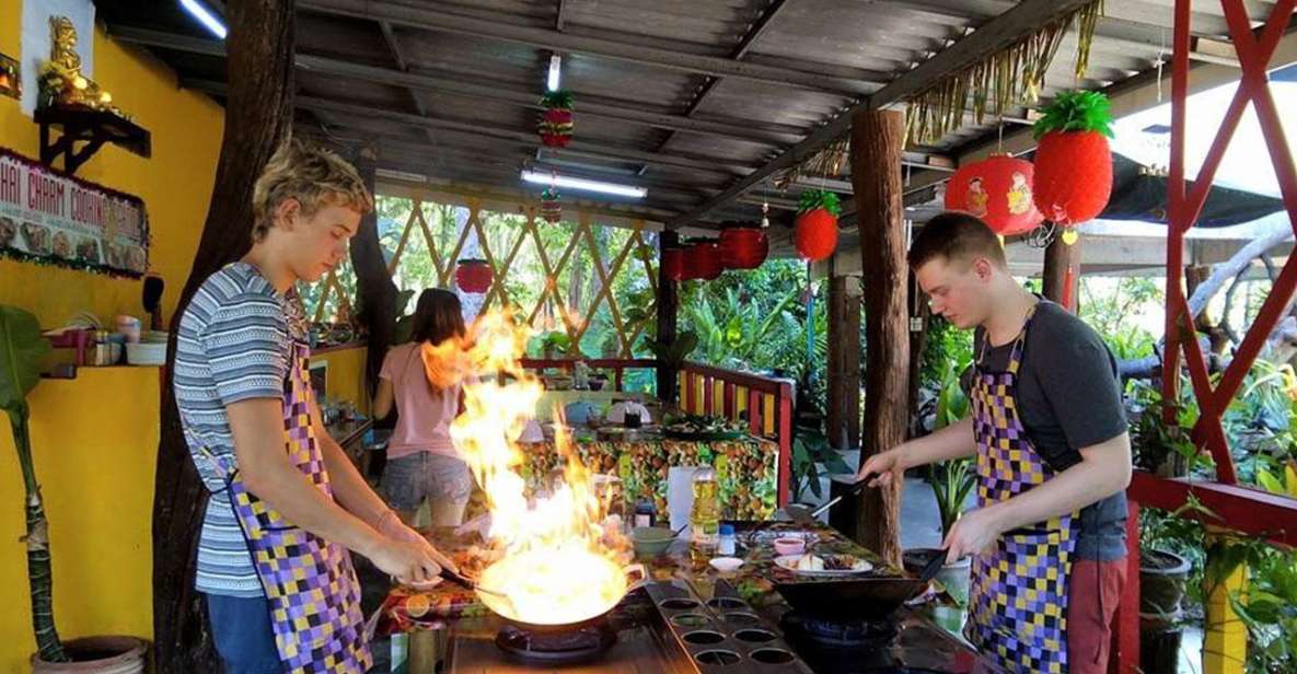 Krabi: Cooking Class at Thai Charm Cooking School with Meal - What the 4-hour schedule feels like in real life