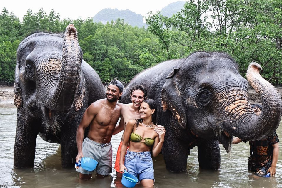 Krabi: Elephant Bathing Session at Krabi Elephant Shelter - Elephant showers explained: why you join a routine done more than three times daily