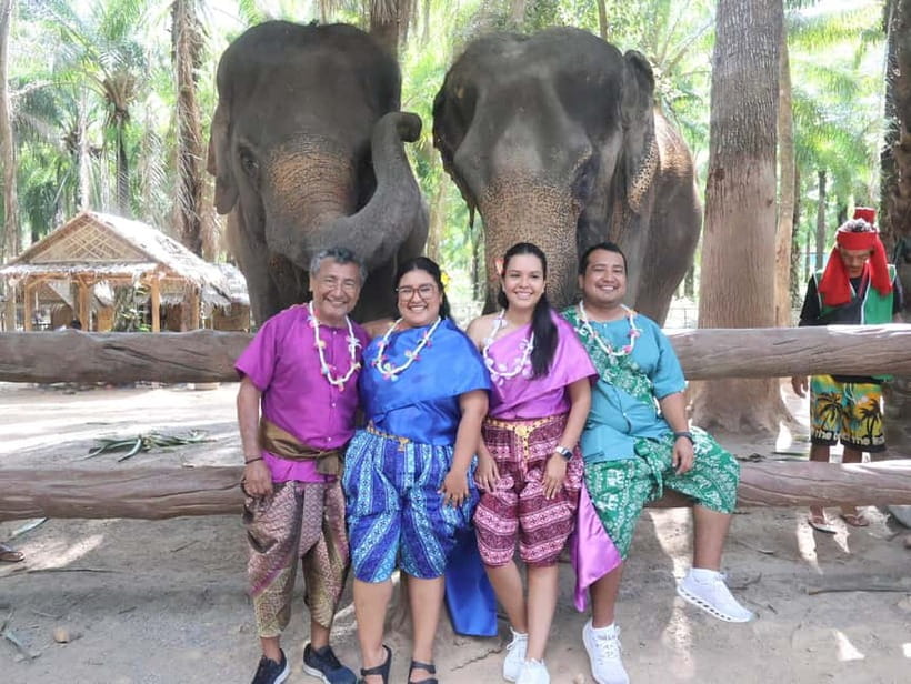 Krabi: Elephant Feeding Program with Traditional Thai Dress - Photo help is included, but a separate photographer isn’t