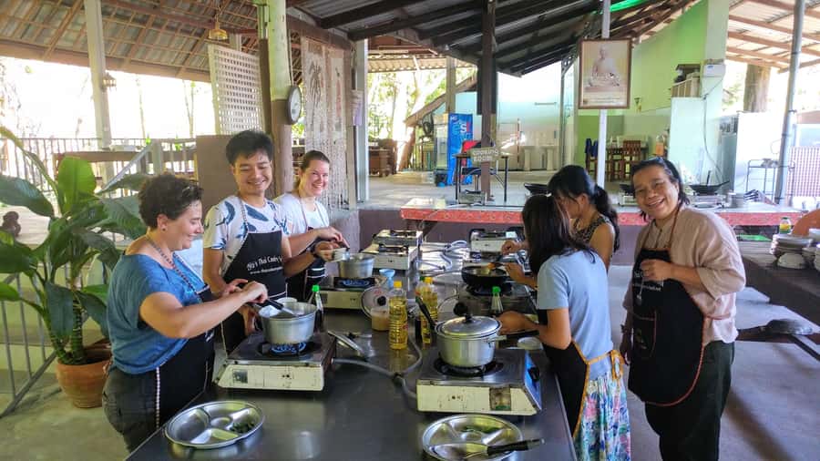 Krabi: Evening Thai Cooking Class at Ya's Cookery - The heart of the class: picking your 4 dishes