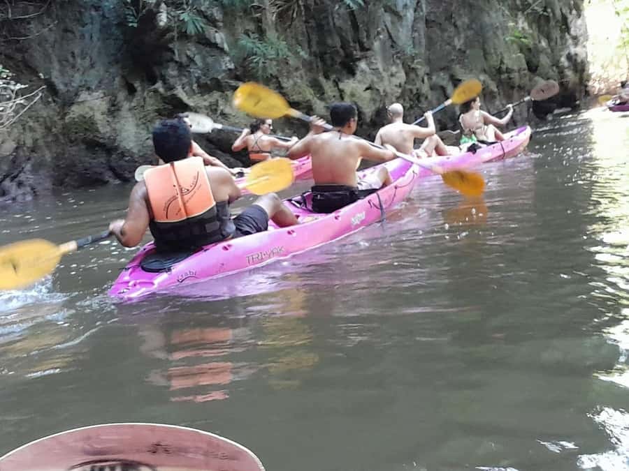 Krabi: Half-Day Kayak Adventure at Ao Thalane - What you actually paddle: mangrove channels, limestone caves, and canyon views