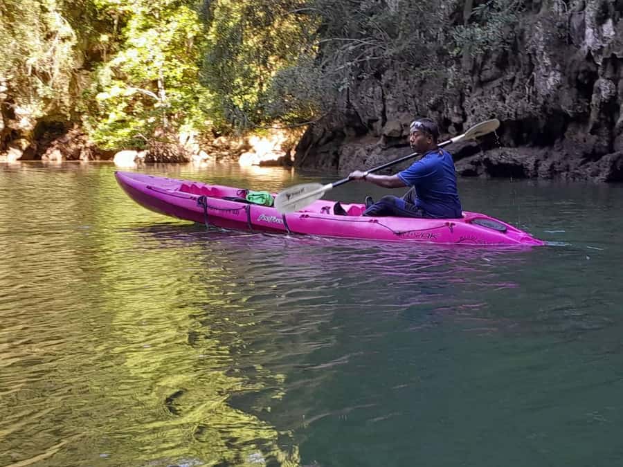Krabi: Half-Day Kayak Adventure at Ao Thalane - After the paddle: fruits, coffee, and the ride back to your hotel