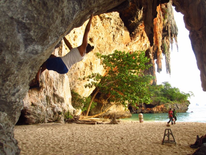 Krabi: Half-Day Rock Climbing Introduction at Railay Beach - Route variety on real limestone: enough choices for every level
