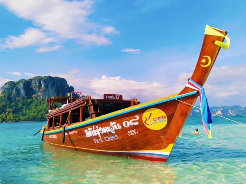 Krabi: Hong Island & Ko Pak Bia Tour with Sunset Dinner - Hong Lagoon and Ko Lao Lading: guided time in the cliffs