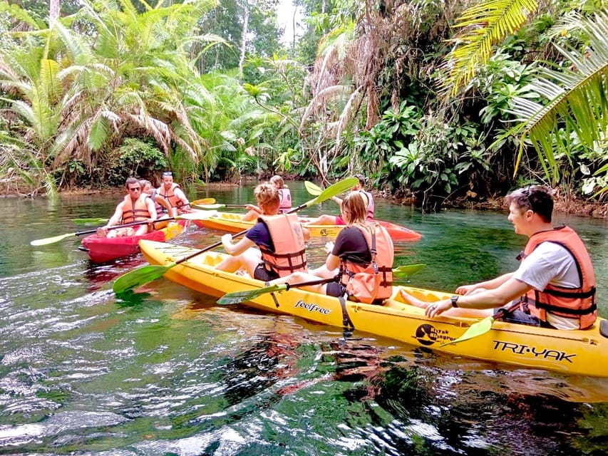 Krabi: Klong Root (Crystal lake) Kayaking tour - The Pineapple Plantation Visit: More Than a Random Stop