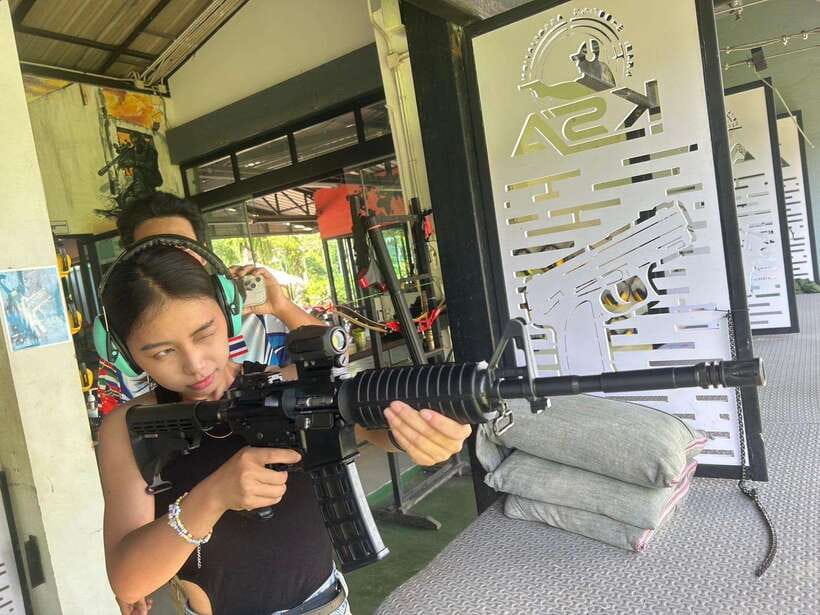 Krabi shooting range(.22 LRM4, .10 bullet) - Krabi shooting range: the real appeal in Ao Nang