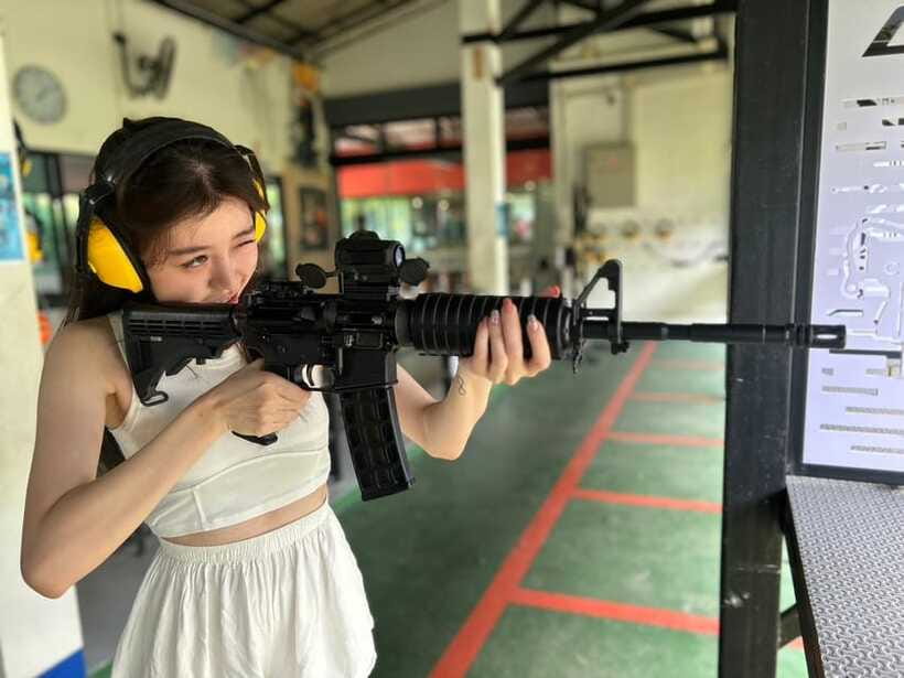 Krabi shooting range(.22 LRM4, .10 bullet) - What to bring (and what to leave at home)