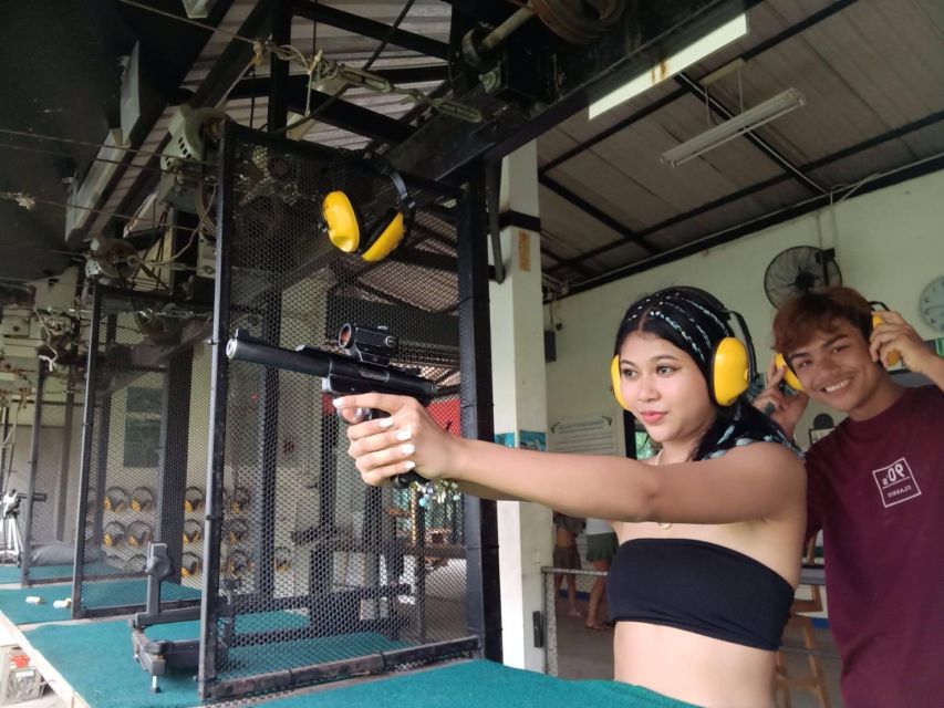 Krabi shooting range (9mm GLOCK17 10 bullet) - Practical checklist: what to bring and what to avoid