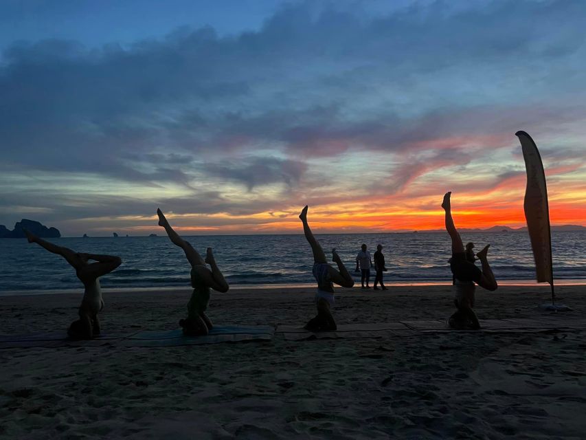 Krabi: Sunset Yoga Balance Join-in Class - Price and value: $23 for mat, water, and real instruction