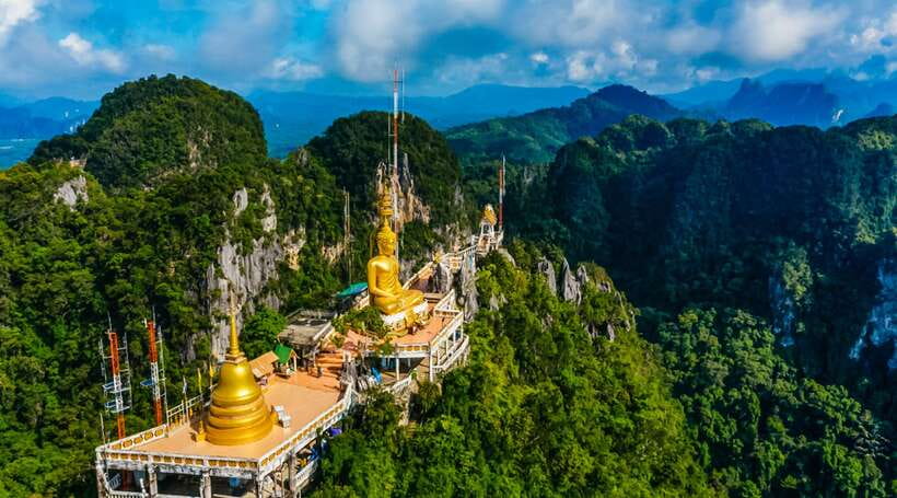 Krabi: Tiger Cave Temple, Emerald Pool and Hot Springs Tour - Emerald Pool Swimming: A Cold-Plunge Feeling in a Forest Setting
