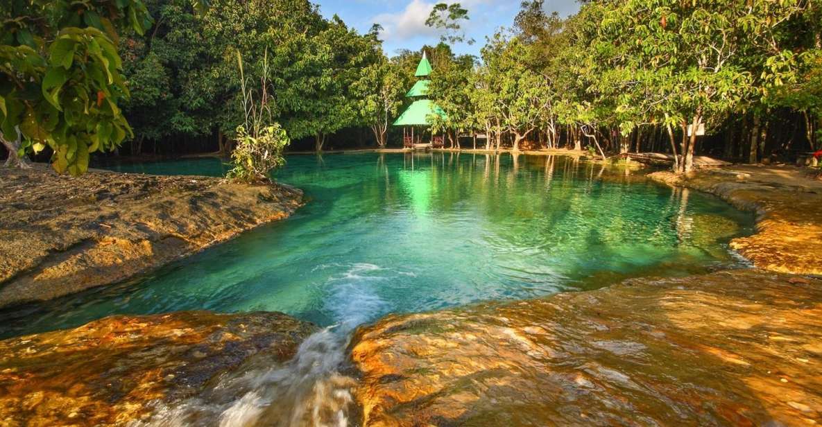 Krabi: Tiger Temple, Hot Springs & Crystal Pool Jungle Tour - Krabi’s Mineral Pools: Emerald Pool (and Sra Morakot) Cool-Down