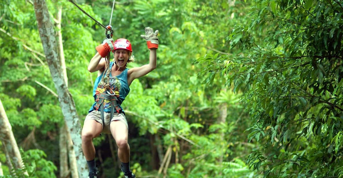 Krabi: Zipline, ATV & Top Rope Climbing Experience - Krabi From Above: The Up-to-70-Meter Ziplines