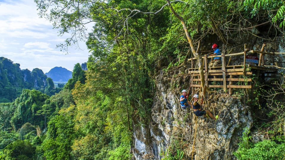 Krabi: Zipline, ATV & Top Rope Climbing Experience - Getting There: Pickup Zones Around Ao Nang, Ao Nammao, and Krabi Town