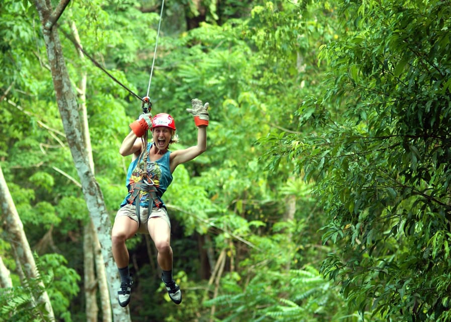 Krabi: Zipline, ATV & Top Rope Climbing Experience - Tree Ladder Climbing and Abseiling: The Part That Builds Real Confidence