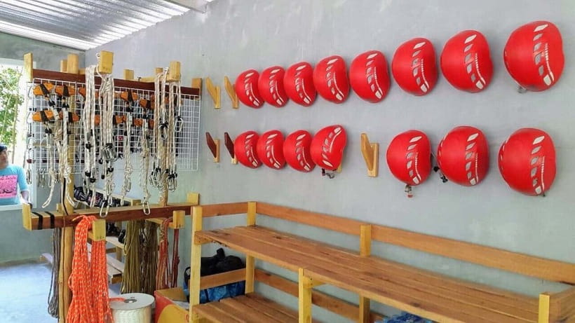 Krabi: Ziplining with Abseiling and Rock Climbing Options - Rock climbing option: top rope, coached by two instructors