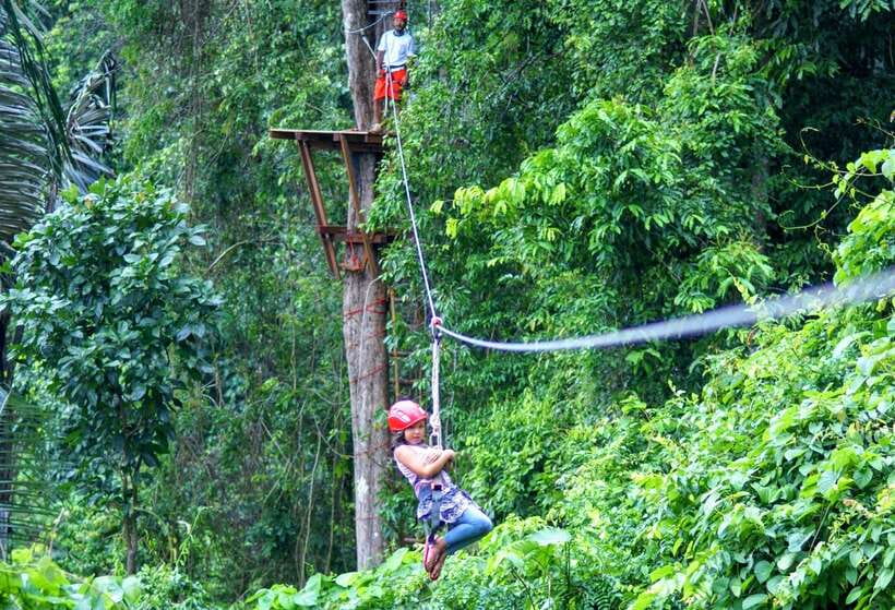 Krabi: Ziplining with Abseiling and Rock Climbing Options - Getting there from Ao Nang, Railay, and beyond