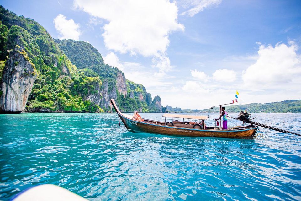 Phi Phi: Half-Day Phi Phi Snorkeling Trip by Longtail Boat - Viking Cave and Pi Leh Lagoon: the sights you get from the water