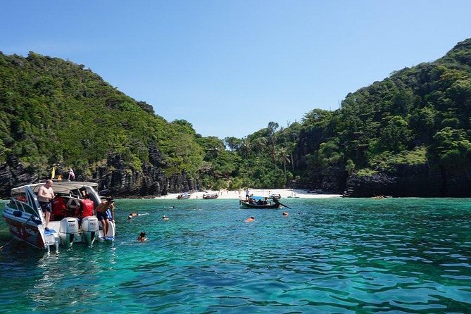 Private Phi Phi & 4 Islands Sunset Cruise by Speedboat - from Krabi - Meeting Up in Krabi: Pickup Options and What to Expect