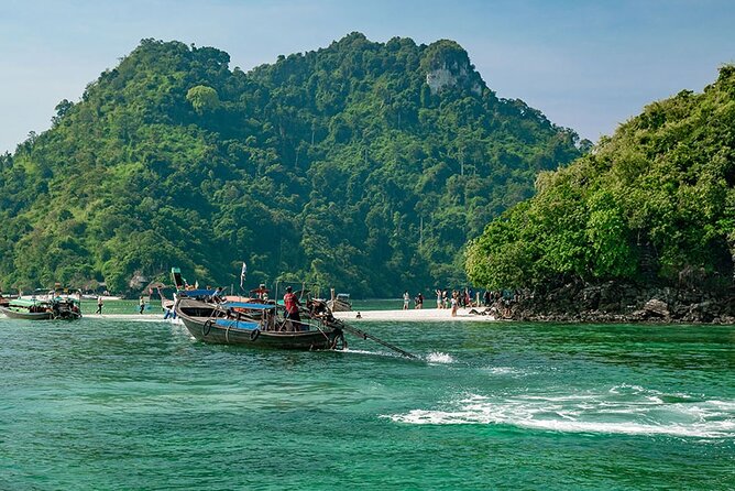 Separated Sea and 4 Islands - The Unseen of Thailand Full Day Tour From Krabi - Pranang Cave and local spirit house: culture meets coast