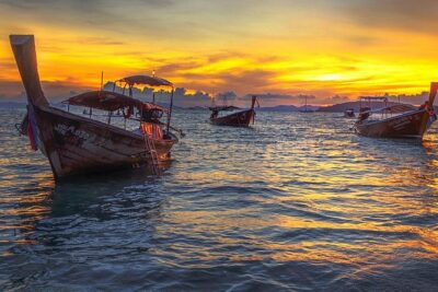Snorkeling and Sunset to Krabi 7 Islands by Longtail Boat + Buffet BBQ Dinner - The seven-island variety: Poda, Chicken Rock, Tup, and more
