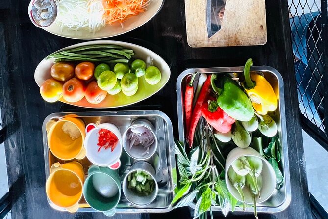 Thai Cooking School in Aonang - What you actually cook: a 7-item menu built around 6 dishes