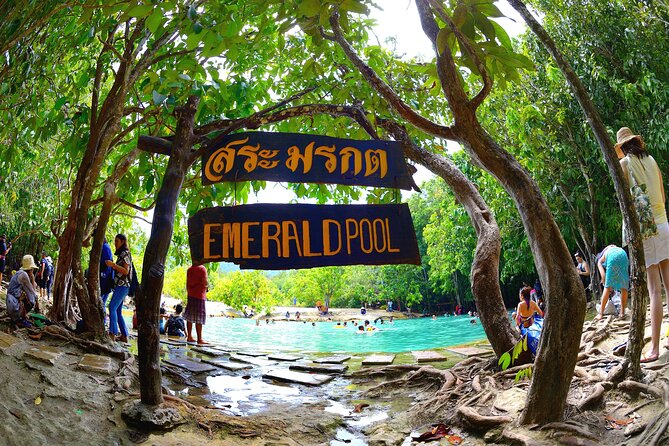 Tiger Cave Temple, Emerald Pool & Hot Springs Tour from Krabi - Emerald Pool and Blue Lagoon: swim time that’s worth planning around