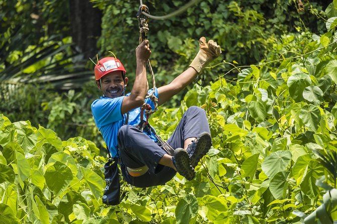 Zone A + B PACKAGE Zipline Adventure Experience - The meeting point and the Tiger Cave Temple start